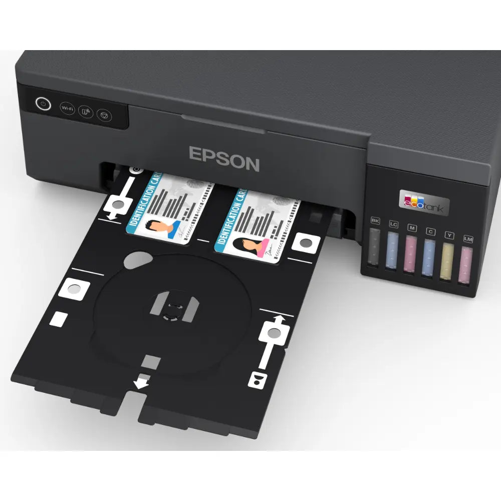 Imprimante Photo Epson EcoTank L8050 Photo (+impression sur cartes PVC ) — vue 3 — Connecto.ma