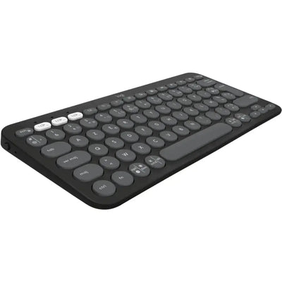 Logitech Pebble Keys 2 K380s – Mini Clavier Sans Fil Bluetooth (Graphite) — Connecto.ma