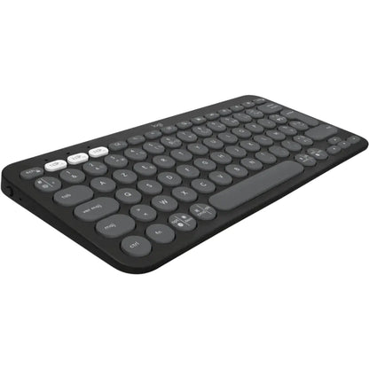Logitech Pebble Keys 2 K380s – Mini Clavier Sans Fil Bluetooth Graphite | Connecto Connecto.ma