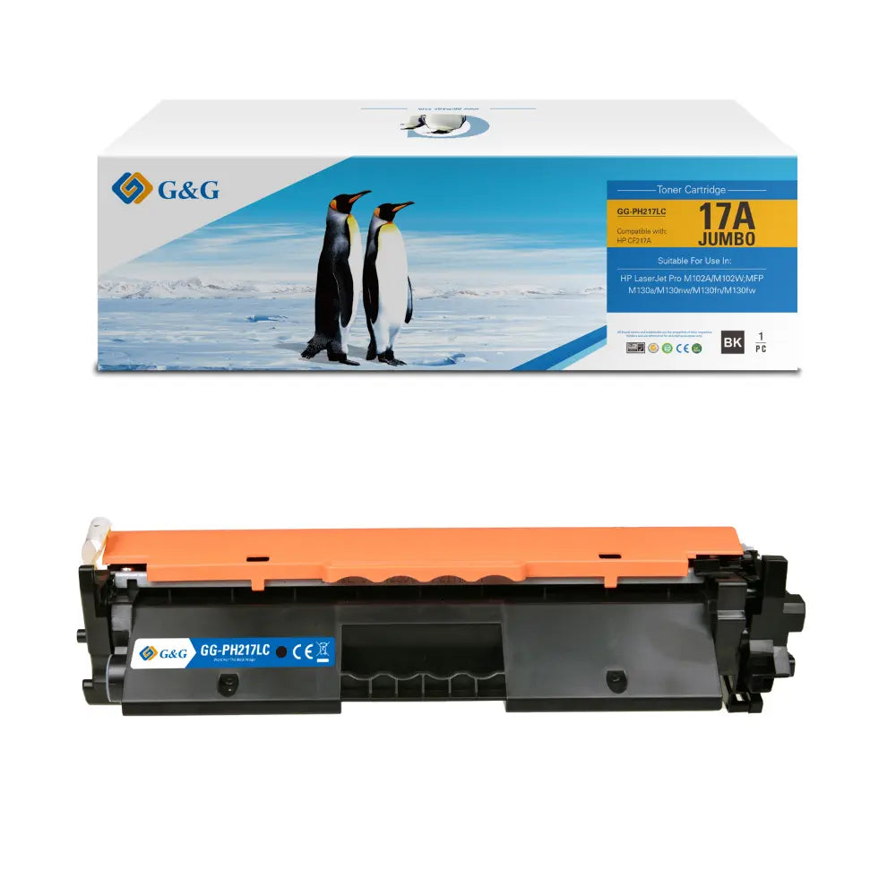 G&G Toner Penguin Premium 17A – Equivalent HP CF217A (CF217A-G&G) Connecto.ma