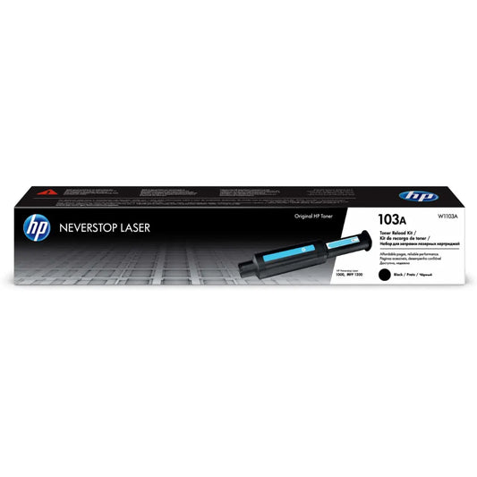 HP 103A Noir – Toner HP LaserJet d’origine Neverstop (W1103A) Connecto.ma