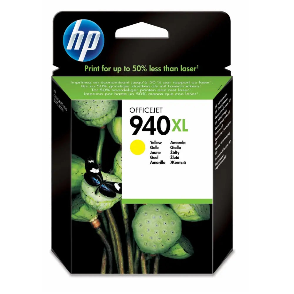 HP 940XL cartouche d’encre jaune grande capacité authentique (C4906AE) Connecto.ma