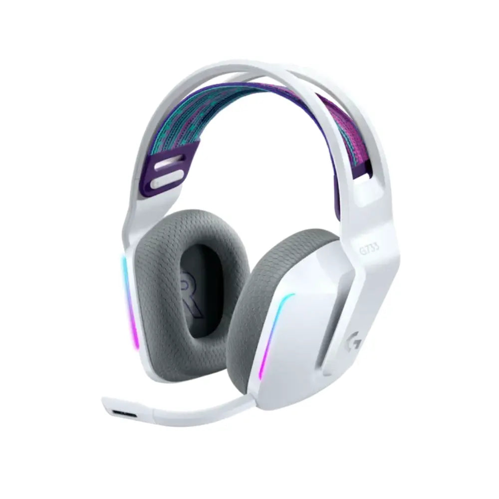 Logitech Casque G733 Lightspeed – Blanc (5099206091788)(981-000883) - Connecto.ma