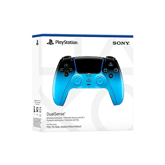 Manette sans fil Sony DualSense® Bleu Rythme pour PS5, PC, Mac et Mobile