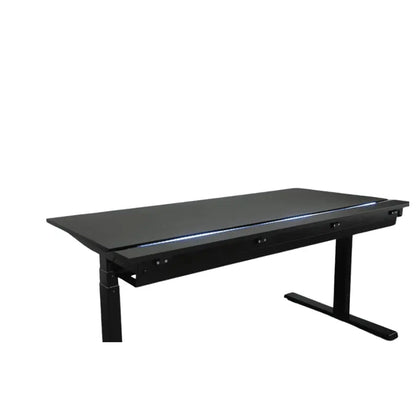 Bureau Gamer ELVATEX RGB CARBON – Noir (ELEVATEX) Connecto.ma