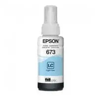 Epson 673 LC Cyan Clair – Bouteille d’encre Epson d’origine — Connecto.ma