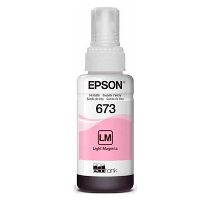 Epson 673 LM Magenta Clair – Bouteille d’encre Epson d’origine — Connecto.ma