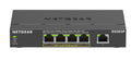 Switch NETGEAR 5 ports gigabit 100/1000 Mbps dont 4 PoE+ (GS305P-300EUS)