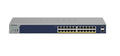 Switch NETGEAR manageable 24 ports Gigabit PoE+ 190W et 2x SFP – Rackable (GS724TP-300EUS)