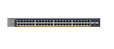 Switch NETGEAR GS752TP 48 ports PoE+ — panneau avant — Maroc