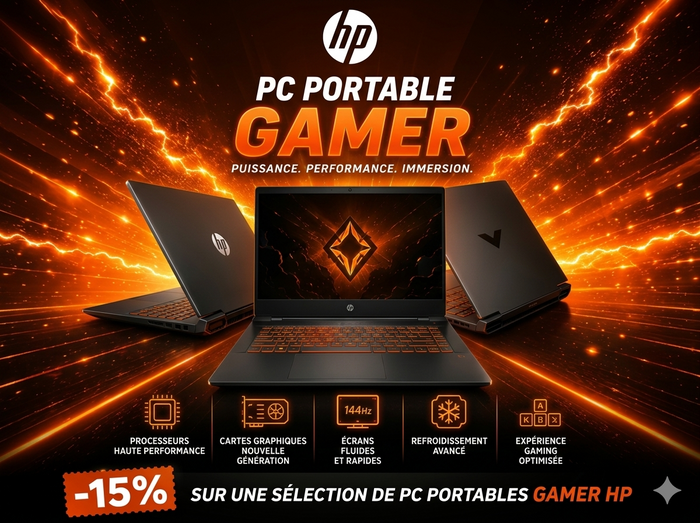Achetez le matériel informatique HP au Maroc : ordinateurs portables, imprimantes et toners d'origine sur Connecto.ma