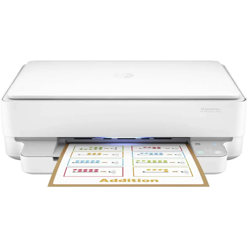 Imprimante multifonction Jet d’encre HP DeskJet Plus Ink Advantage 6075 — Connecto.ma