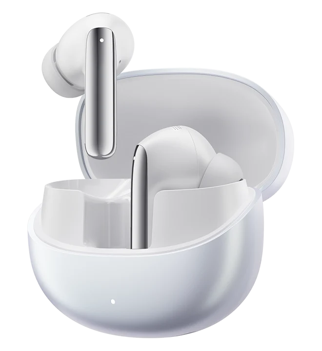 QCY MeloBuds Pro - écouteurs dans le boîtier de charge ouvert - Connecto.ma