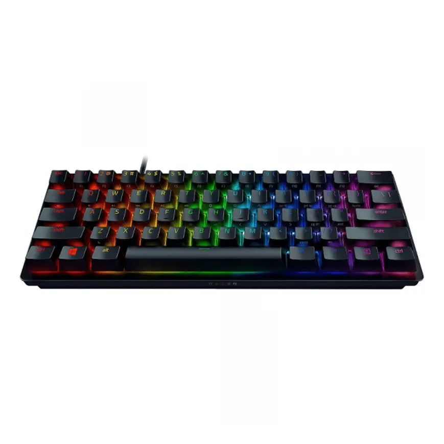 Clavier avec fil Razer Huntsman Mini – Razer Optical Purple — vue 3 — Connecto.ma