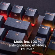 Clavier avec fil Gamer HyperX Alloy Origins PBT – Mécanique — vue 2 — Connecto.ma
