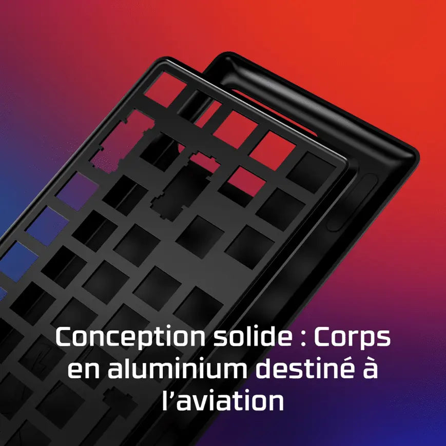 Clavier avec fil Gamer HyperX Alloy Origins PBT – Mécanique (639N3AA) Connecto.ma