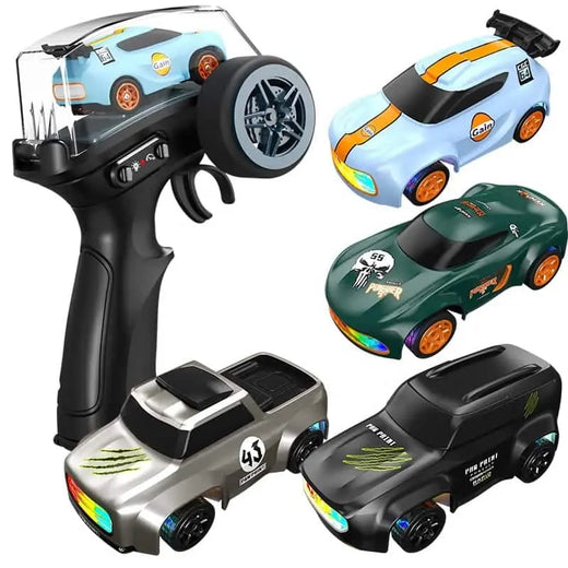 Mini Voiture Télécommandée DriftLED Rechargeable
