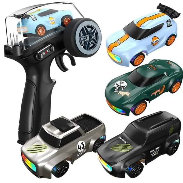 Mini Voiture Télécommandée DriftLED Rechargeable