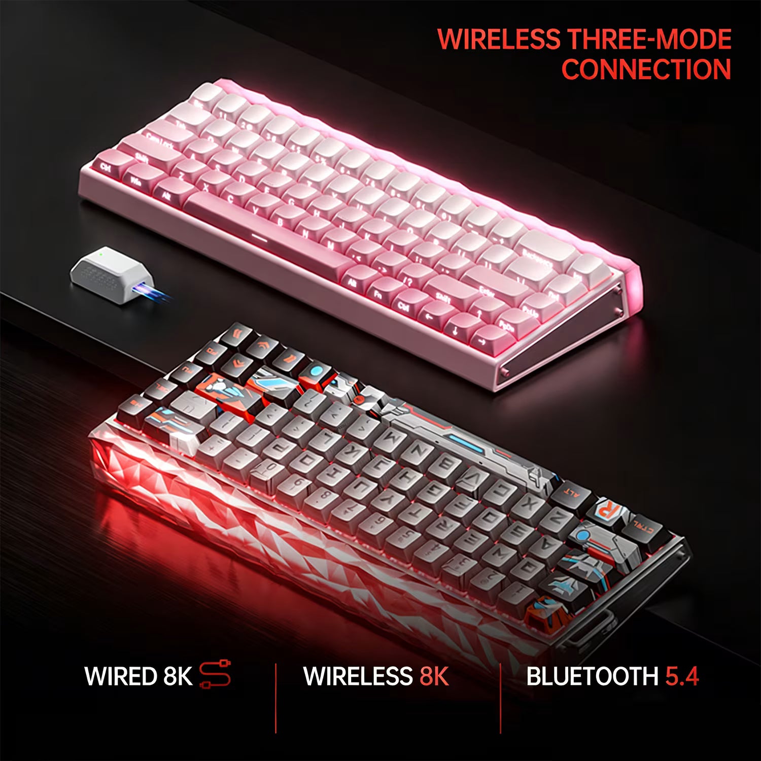 AULA HERO68 Air – Clavier Gaming Magnétique