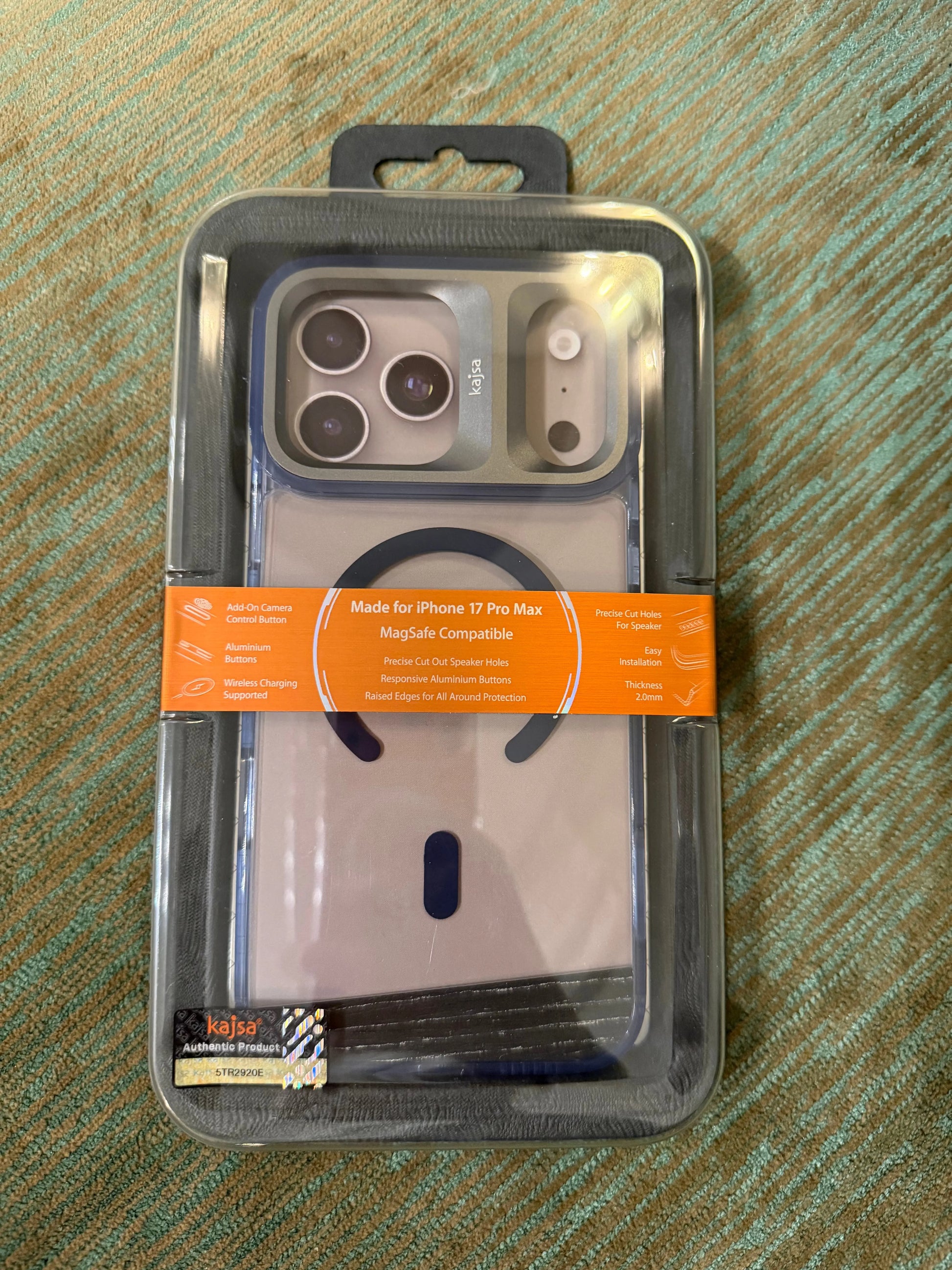 Coque Trans-Shield Aluminium Transparente pour iPhone 17 pro max Pochette - Connecto.ma