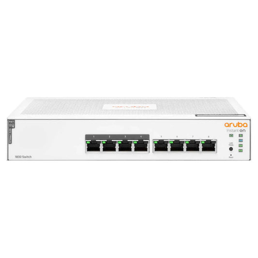 Switch Aruba Instant On 1830 8G 4p Classe 4 PoE 65 W (JL811A) Connecto.ma