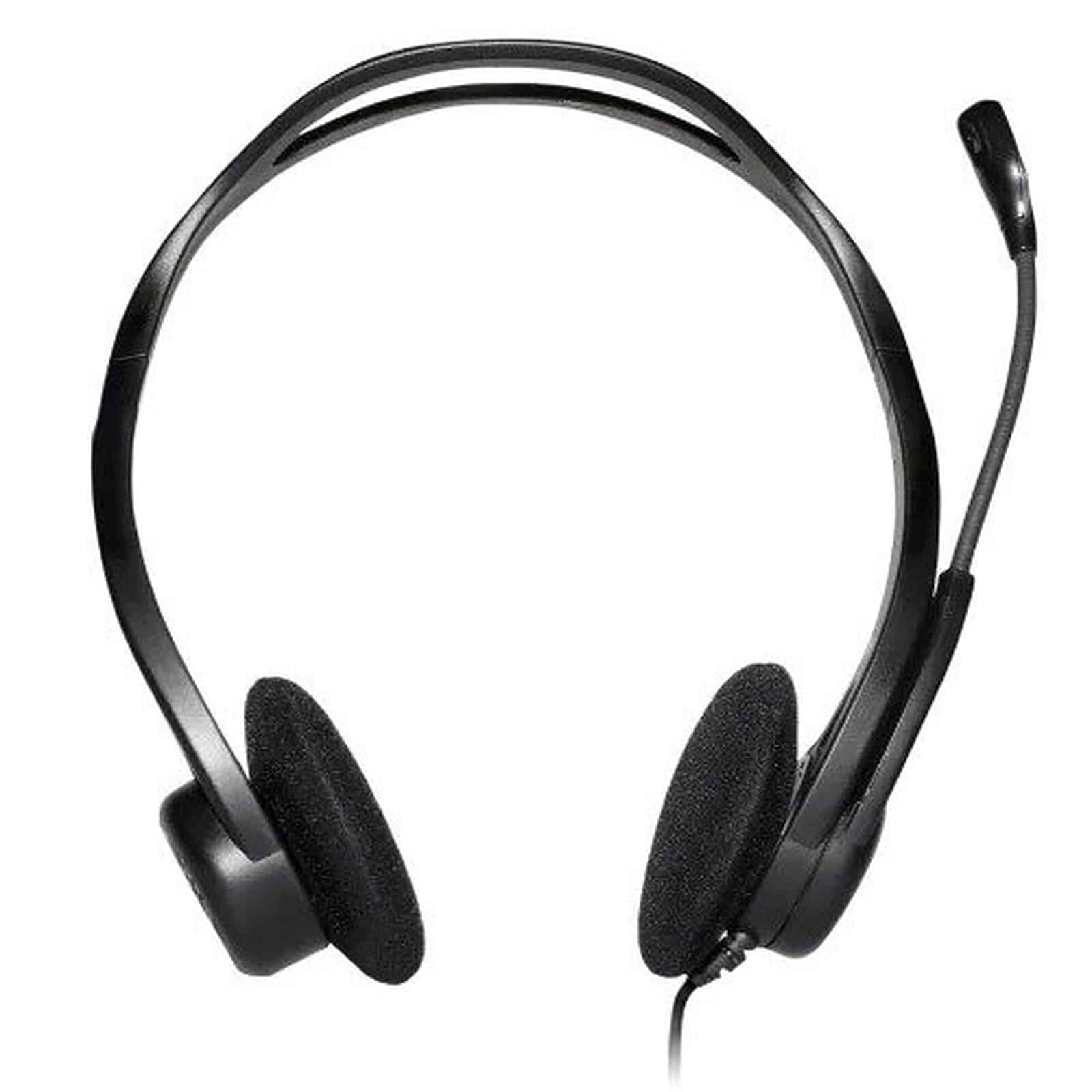 Logitech 960 Casque USB avec microphone anti-parasite – Noir (981-000100)