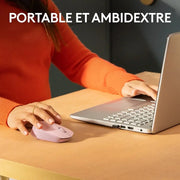 Logitech M171 Sans Fil – Rose — vue 4 — Connecto.ma