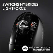 Logitech G Wireless Gaming Pro X Superlight 2–Noir — vue 4 — Connecto.ma