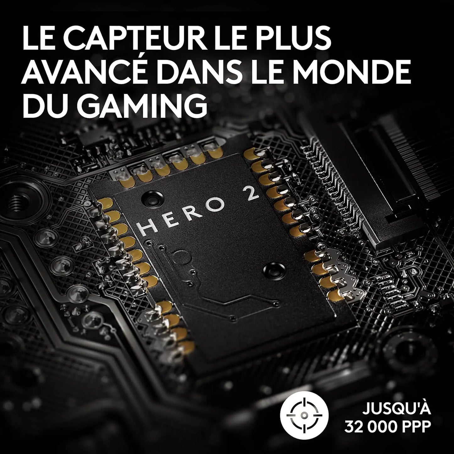 Logitech G Wireless Gaming Pro X Superlight 2 – Noir (910-006631) Connecto.ma