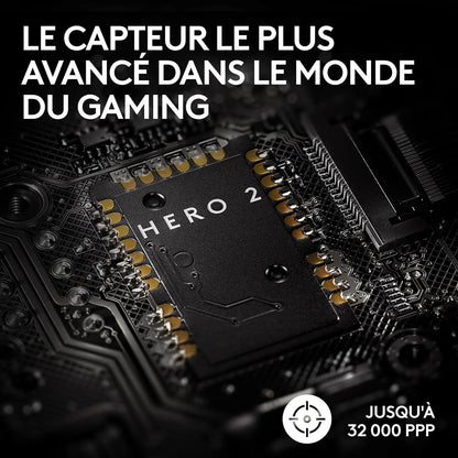 Logitech G Wireless Gaming Pro X Superlight 2 – Noir (910-006631) Connecto.ma