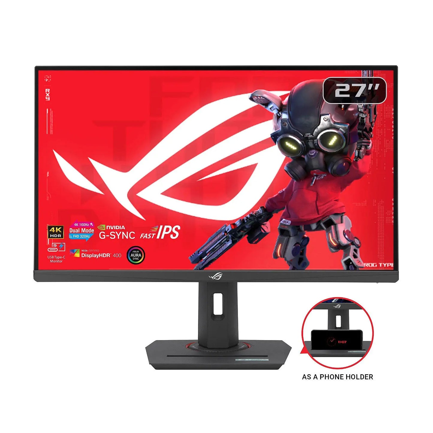ASUS ROG Strix XG27UCG- Moniteur 27″ 4K 160 Hz (4711387564646) Connecto.ma