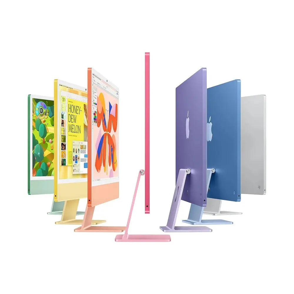 iMac 24 Bleu – Écran Retina 4.5K, 16 Go de mémoire, 256 Go de stockage — vue 4 — Connecto.ma