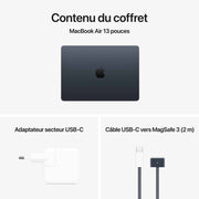 Apple Macbook Air M4 13 Pouces 2025 Minuit 16Go 256 Go Mw123Fn A — Apple au Maroc | Connecto.ma