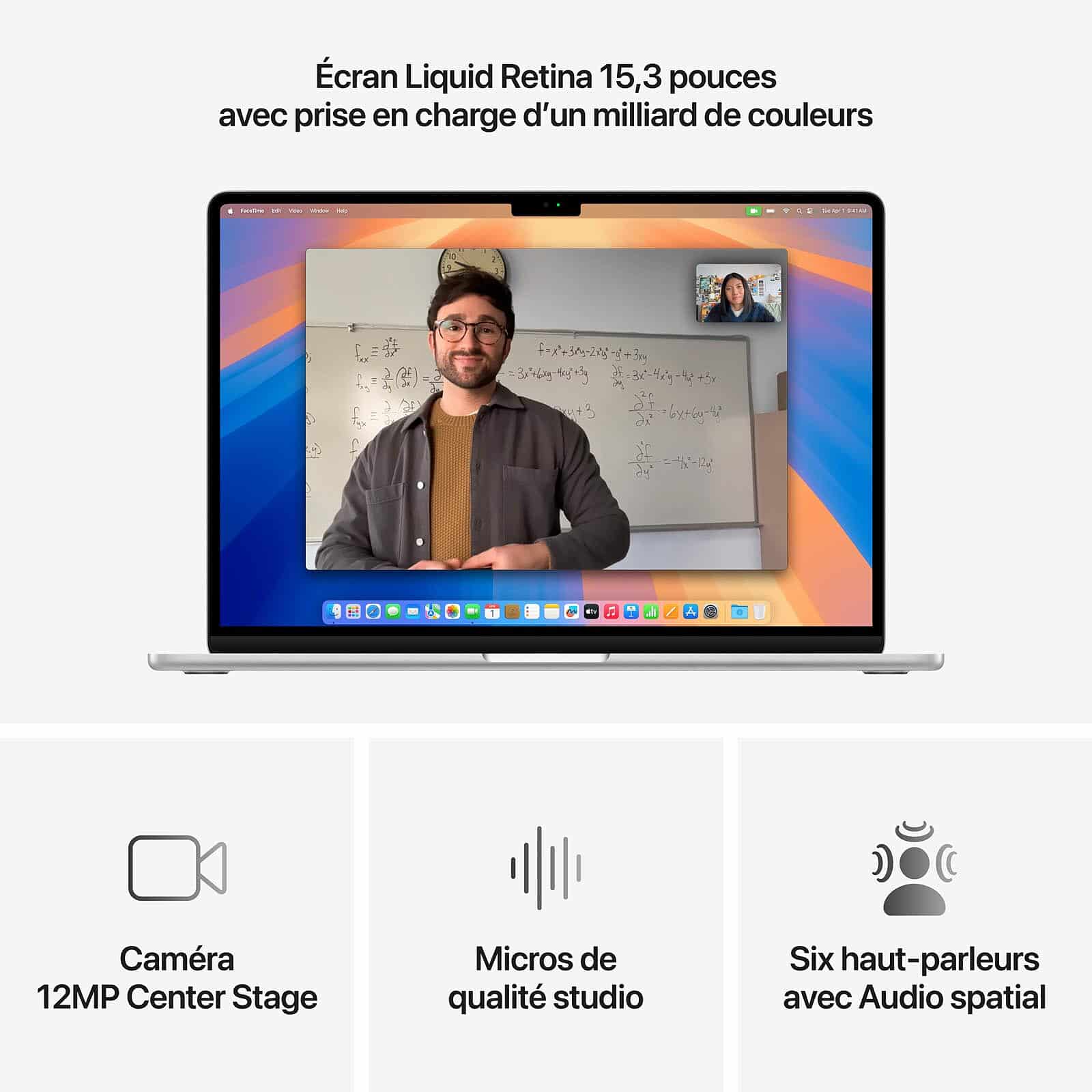 Apple Macbook Air M4 15 Pouces 2025 Argent 24Go 512 Go Mc6J4Fn A — Apple au Maroc | Connecto.ma