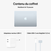 Apple Macbook Air M4 15 Pouces 2025 Bleu Ciel 24Go 512 Go Mc7D4Fn A — Apple au Maroc | Connecto.ma