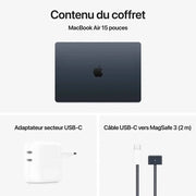 Apple MacBook Air M4 15 pouces Minuit 16Go/512 Go — Connecto.ma