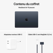 Apple Macbook Air M4 15 Pouces 2025 Minuit 24Go 512 Go Mc6L4Fn A — Apple au Maroc | Connecto.ma