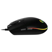 Logitech G102 LIGHTSYNC RGB – Noir — vue 3 — Connecto.ma