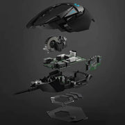 Logitech G502 Hero Souris Gamer Filaire USB — vue 3 — Connecto.ma