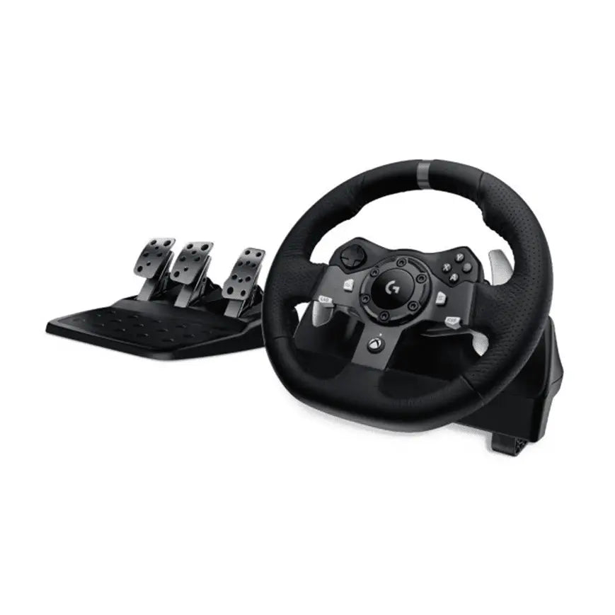 Logitech G920 – Volant de course avec pédales – PC & Xbox — vue 2 — Connecto.ma