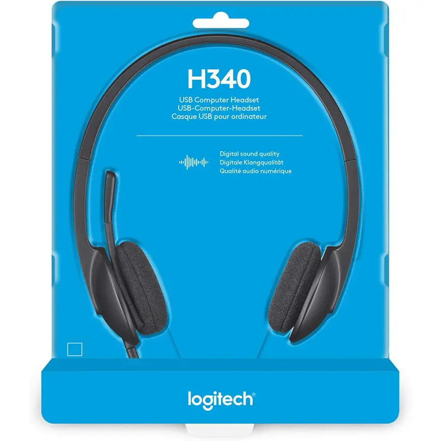 Logitech USB Headset H340- USB (981-000475) Connecto.ma