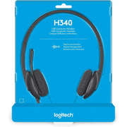 Logitech USB Headset H340- USB (981-000475) Connecto.ma