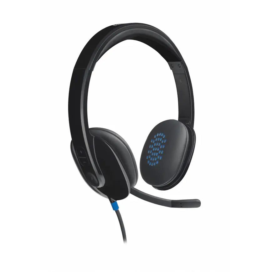 Casque Logitech H540 avec microphone anti-parasite – USB (981-000480) Connecto.ma