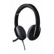 Casque Logitech H540 avec microphone anti-parasite–USB — vue 2 — Connecto.ma