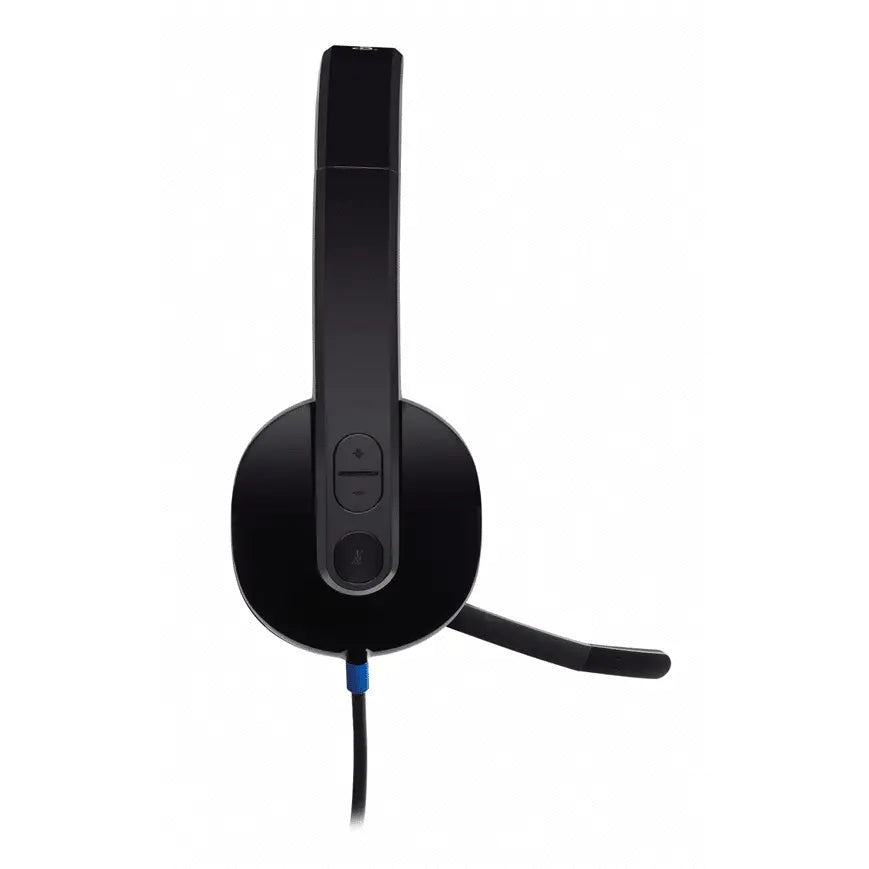 Casque Logitech H540 avec microphone anti-parasite–USB — vue 3 — Connecto.ma