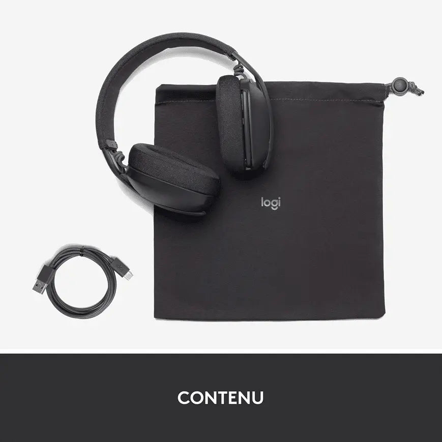 Logitech Zone Vibe 100 – Casque sans fil — vue 2 — Connecto.ma