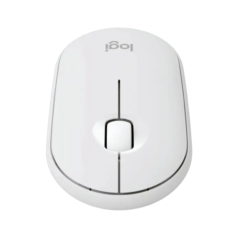 Logitech Pebble 2 M350s Souris Sans Fil Bluetooth – Blanc — vue 2 — Connecto.ma