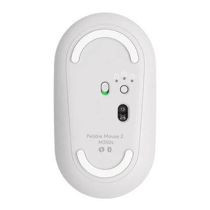 Logitech Pebble 2 M350s Souris Sans Fil Bluetooth – Blanc (910-007013) Connecto.ma