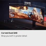 Écran 49″ DQHD incurvé Gaming Samsung Odyssey G9 G91F (LS49FG910EUXEN) — SAMSUNG au Maroc | Connecto.ma