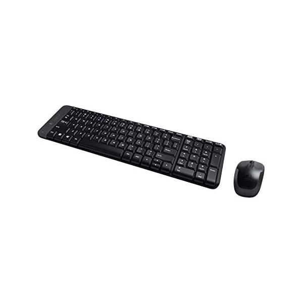 Ensemble clavier et souris sans fil Logitech MK220 QuietKey (MK220) — Logitech au Maroc | Connecto.ma